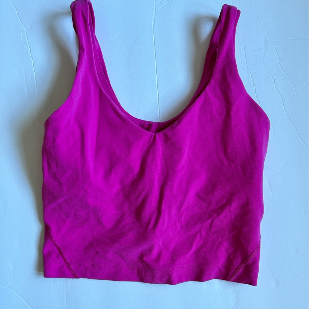 Pink Lululemon Align Top